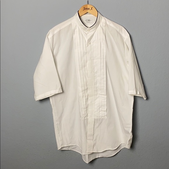 Devin Michaels Tuxedo Short sleeve Dress shirt - Picture 1 of 8